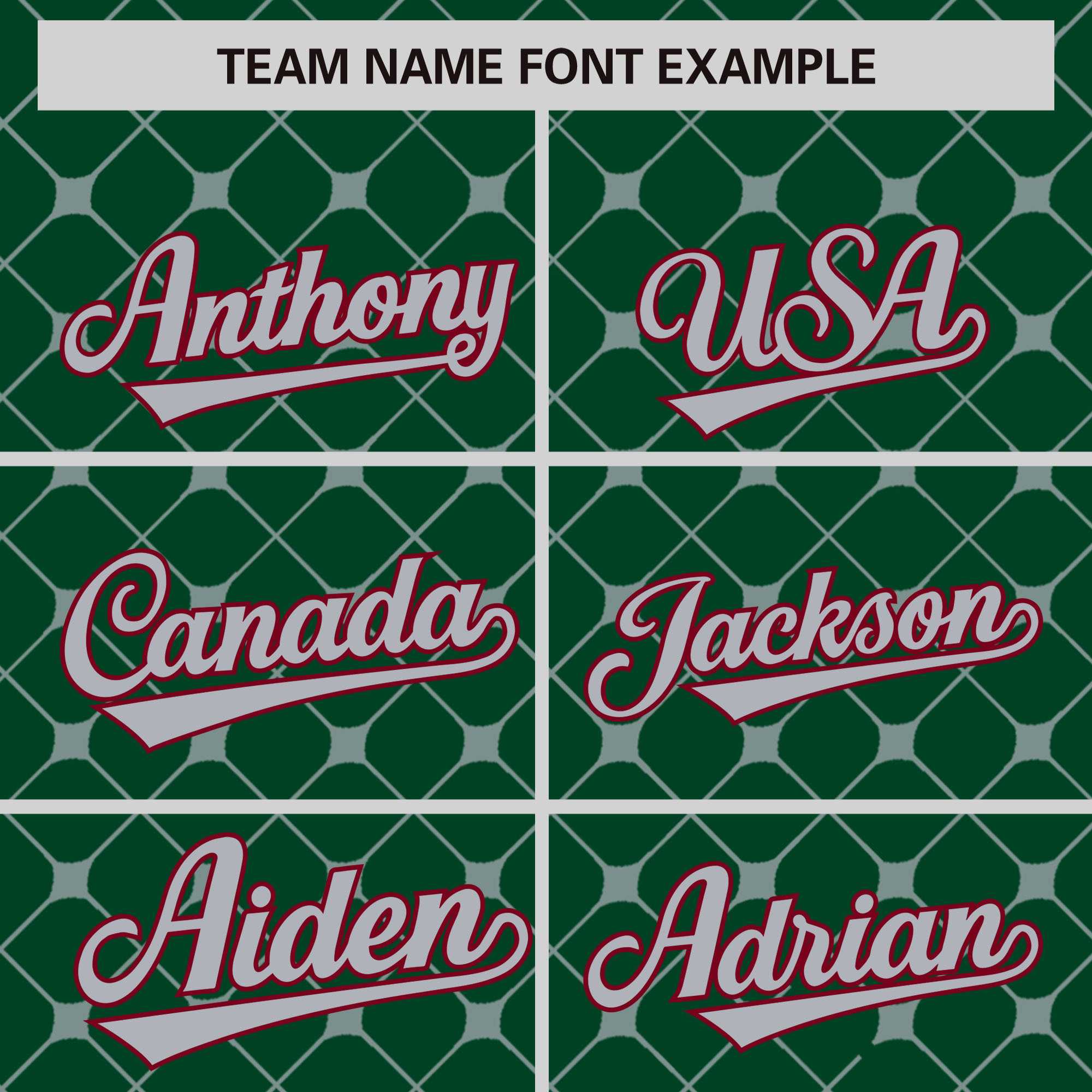 Custom Green Crimson-Gray Personalized Plaid Design Authentic Baseball Jersey