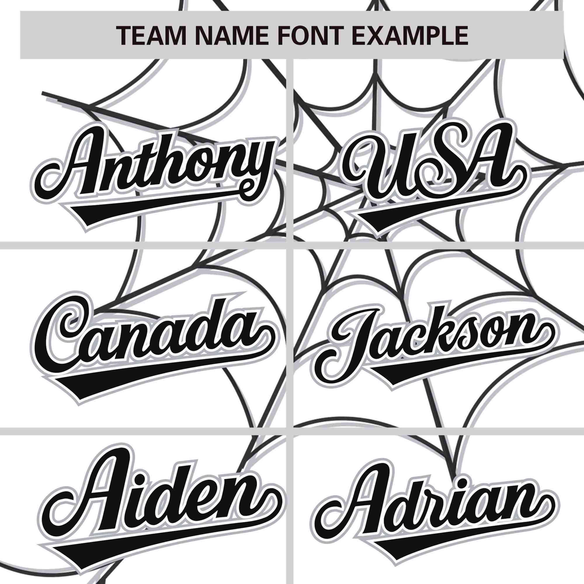 Custom White Black Spider Web Pattern Raglan Sleeves Authentic Baseball Jersey