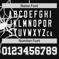 Custom Black Gray Spider Web Pattern Raglan Sleeves Authentic Baseball Jersey