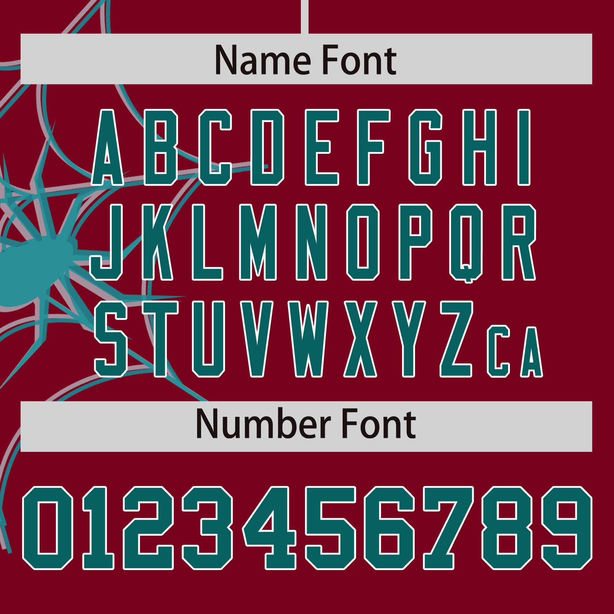 Custom Crimson Aqua Spider Web Pattern Raglan Sleeves Authentic Baseball Jersey