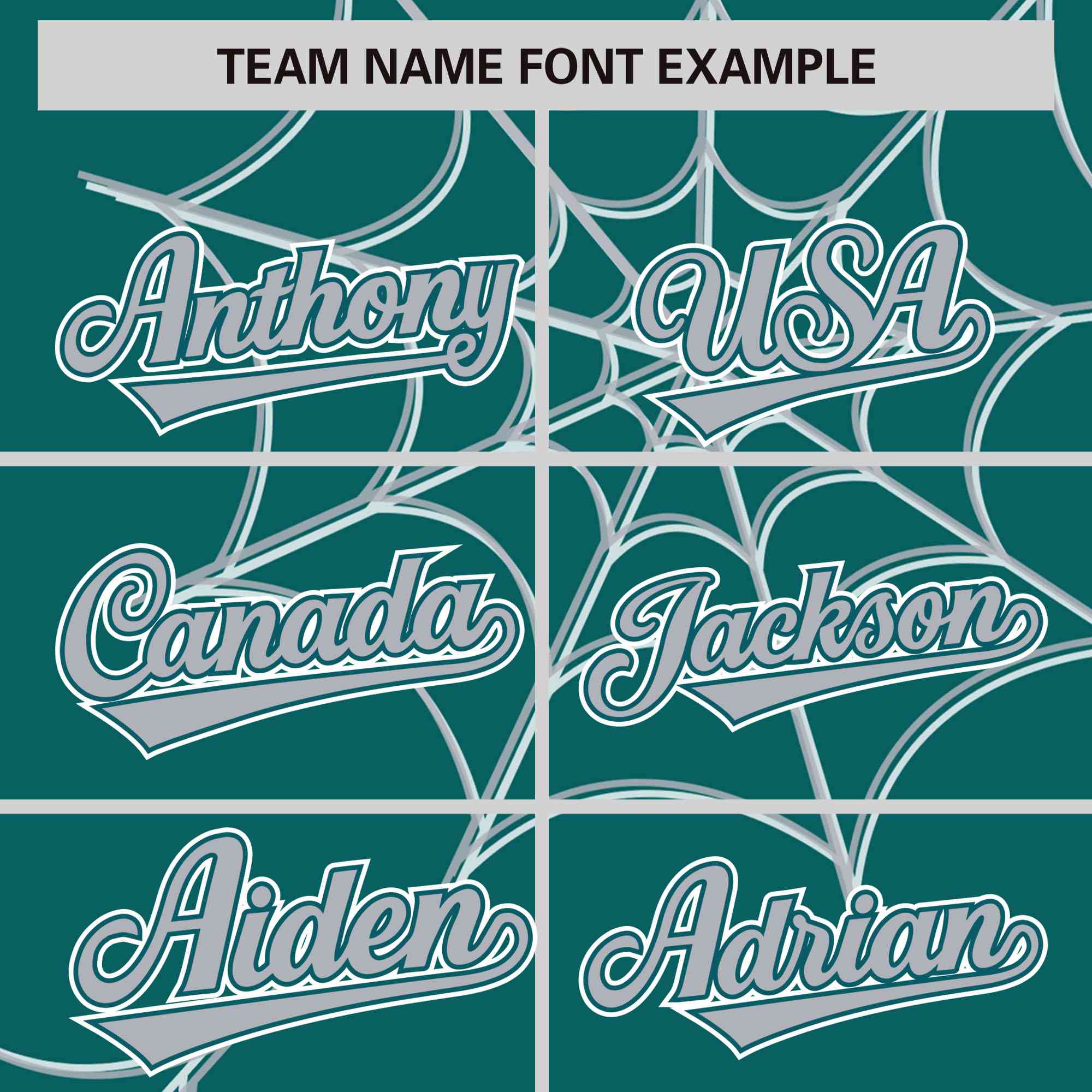 Custom Aqua Gray Spider Web Pattern Raglan Sleeves Authentic Baseball Jersey