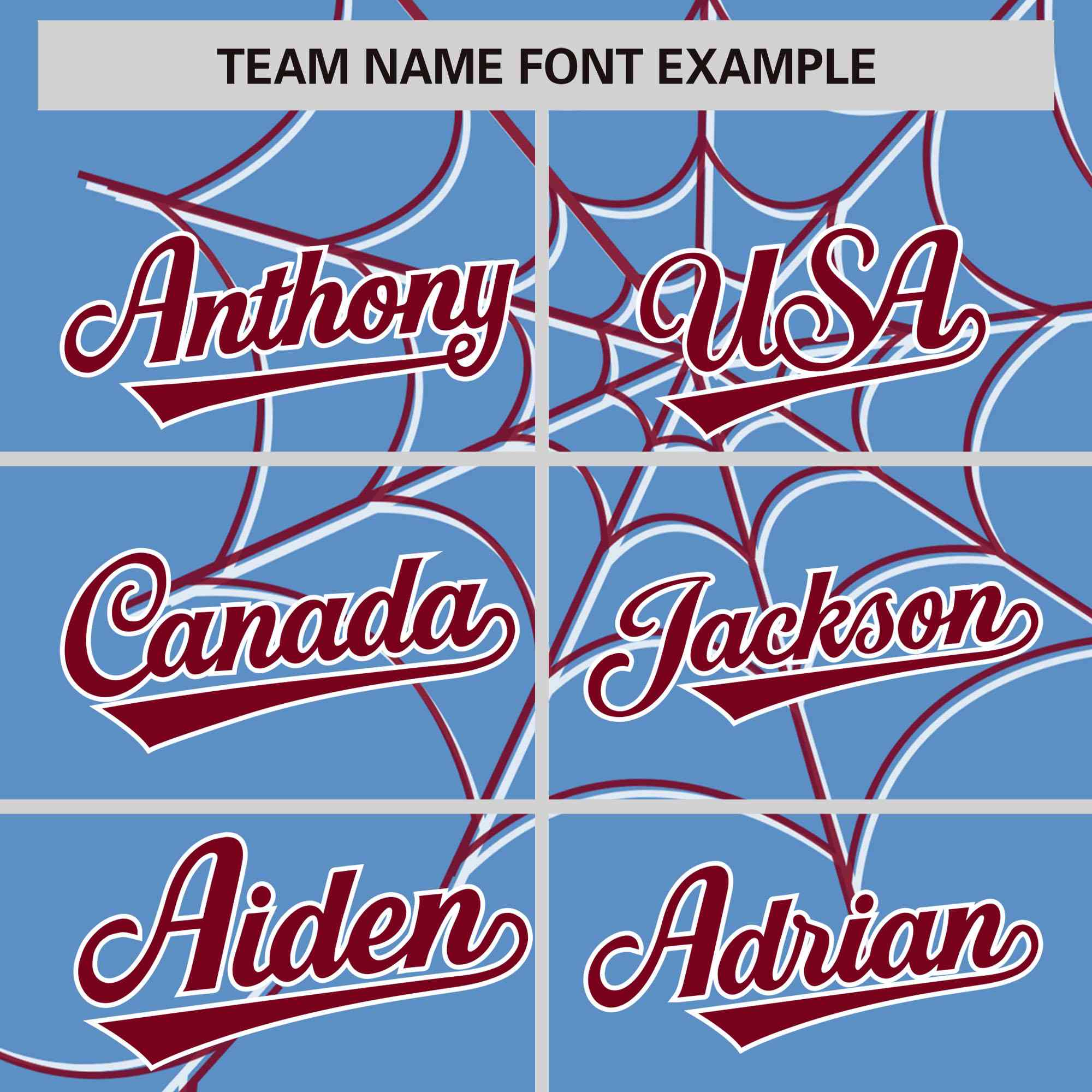 Custom Light Blue Crimson Spider Web Pattern Raglan Sleeves Authentic Baseball Jersey