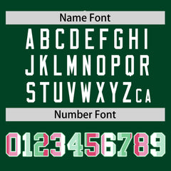 Custom Green Abrosexual For Pride Month Classic Style Authentic Baseball Jersey