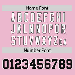 Custom Light Pink Black Zebra Stripes Graffiti Pattern Authentic Baseball Jersey