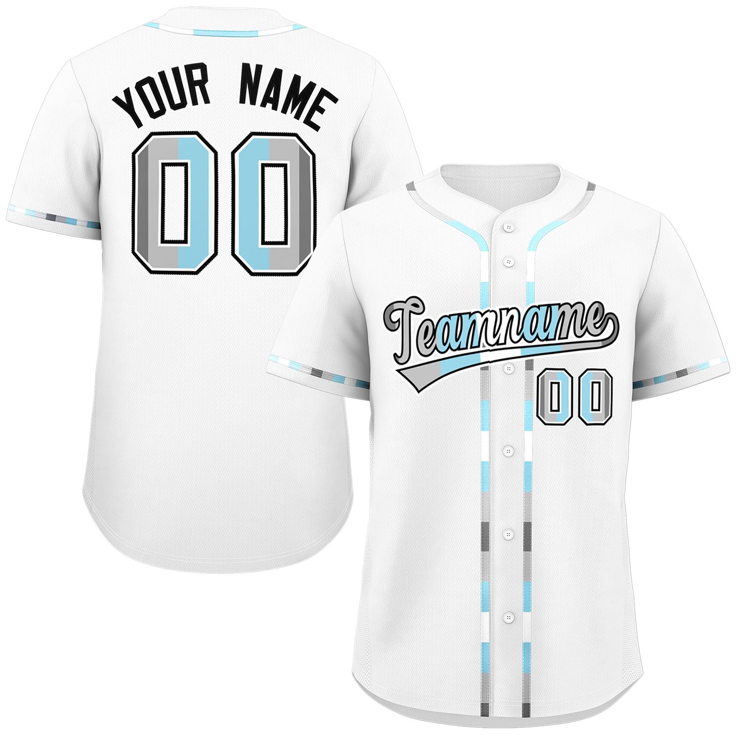 Custom White Demiboy For Pride Month Classic Style Authentic Baseball Jersey