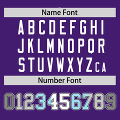 Custom Purple Demiboy For Pride Month Classic Style Authentic Baseball Jersey