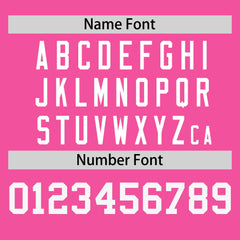 Custom Pink White Stripe Fashion Raglan Sleeves Authentic Baseball Jersey