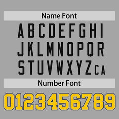 Custom Gray Gold-Black Personalized Raglan Sleeves Authentic Baseball Jersey