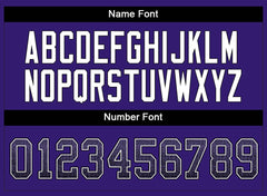 Custom Purple White-Black Drift Fashion Mesh Authentic Football Jersey