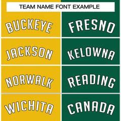 Custom Yellow Green -White Split Fashion Tops Basketball Jersey