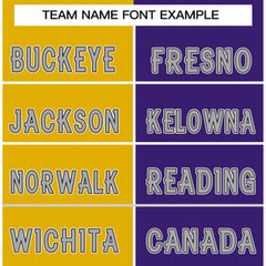 Custom Yellow Purple-Black Split Fashion Tops Basketball Jersey