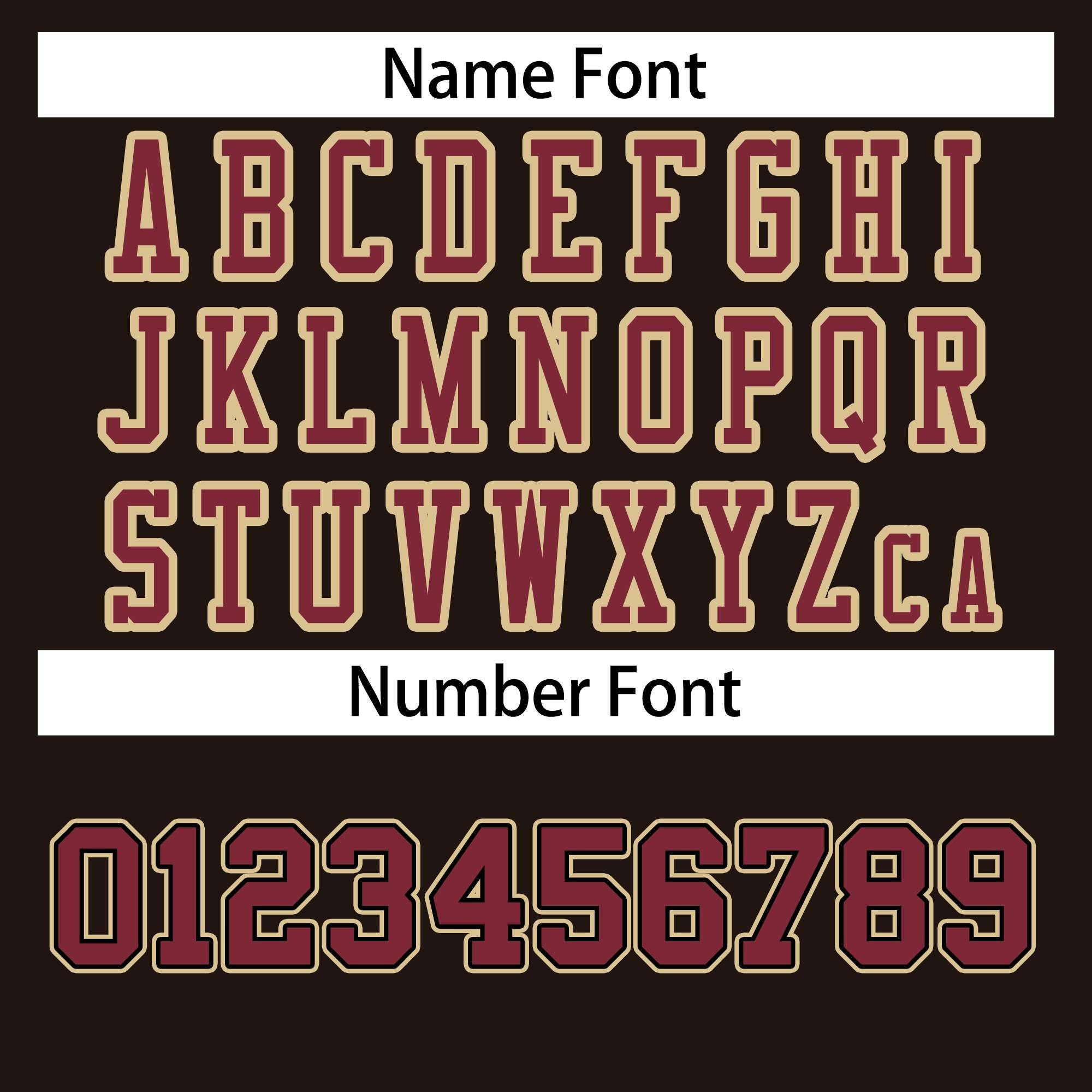 Custom Brown Crimson-Old Gold Classic Style Authentic Football Jersey