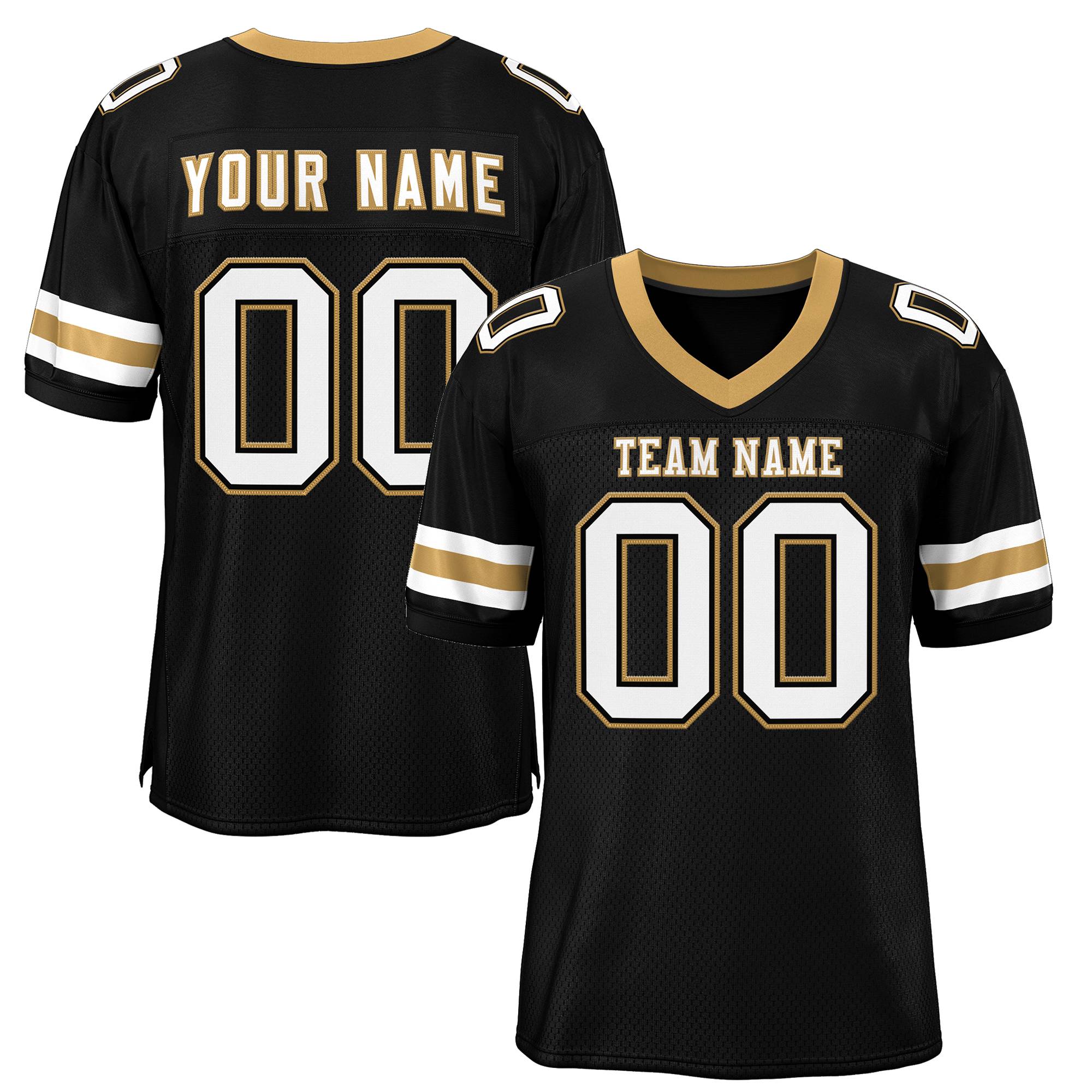 Custom Football Jersey Personalized Stitched Letters Number for Practice