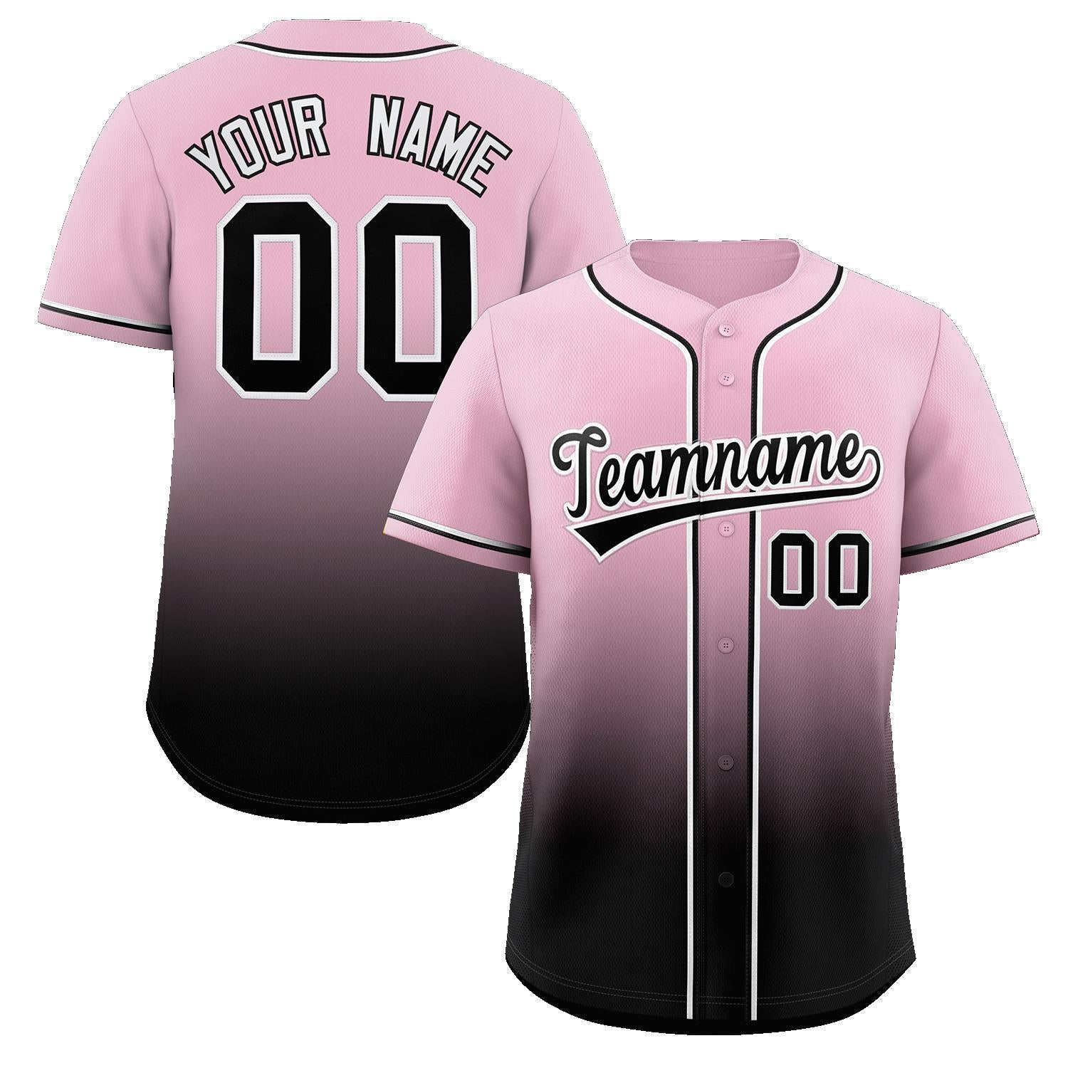 Custom Gradient Stitched Team Sport Shirts Personalized Baseball Jersey for Adults/Youth