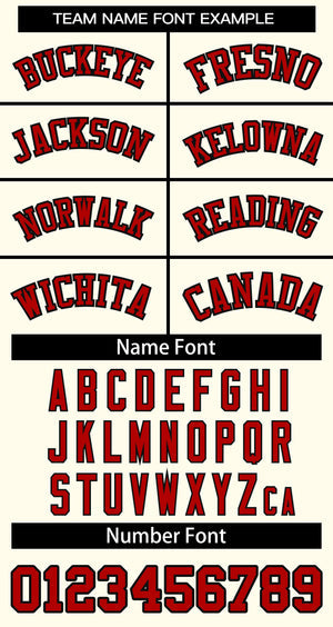 Custom Khaki Red-Black Classic Tops Basketball Jersey