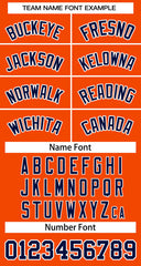 Custom Orange Navy-White Classic Tops Basketball Jersey