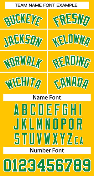 Custom Yellow Kelly Green-White Classic Tops Basketball Jersey
