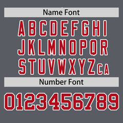 Custom Dark Gray White-Red Thick Slash Fashion Tops Mesh Basketball Jersey For Women