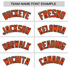 Custom White Orange-Black Thick Slash Fashion Tops Mesh Basketball Jersey For Women