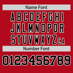 Custom Red Black-White Thick Slash Fashion Tops Mesh Basketball Jersey For Women