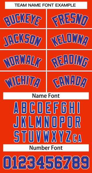 Custom Orange Royal-White Classic Tops Mesh Basketball Jersey for Women