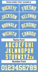 Custom Light Blue White-Gold Classic Tops Mesh Basketball Jersey for Women