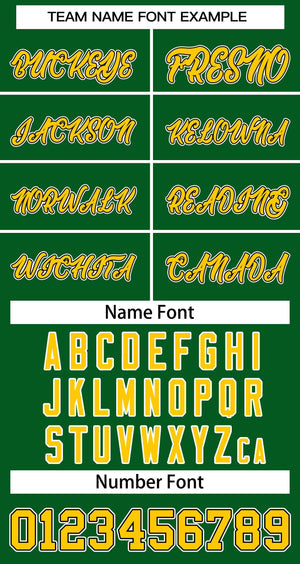 Custom Green Gold-White Classic Tops Mesh Basketball Jersey for Women