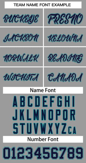 Custom Gray Navy-Aqua Classic Tops Mesh Basketball Jersey for Women