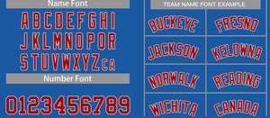 Custom Blue Red-White Classic Tops Casual Basketball Jersey