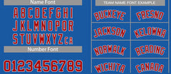 Custom Blue Red-White Classic Tops Casual Basketball Jersey