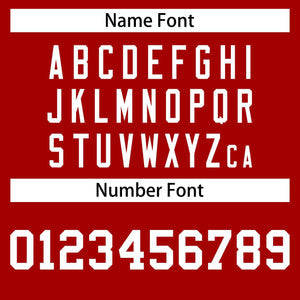 Custom Red White Double Side Sets Design Sportswear Basketball Jersey