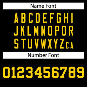 Custom Black Yellow Double Side Sets Design Sportswear Basketball Jersey