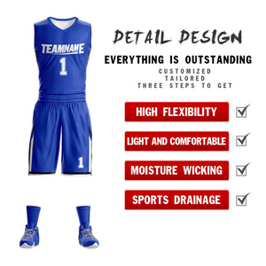 Custom Team Basketball Jersey Sportwear Reversible Sets Uniforms for Adults/Youth