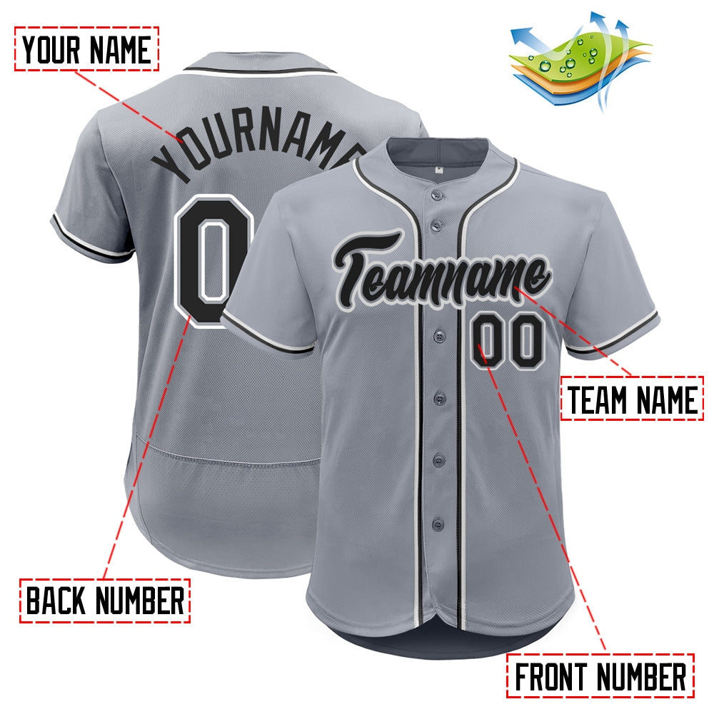 Custom Full Button Down Stitched Baseball Jersey Team Sportwear