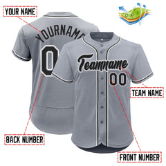 Custom Full Button Down Stitched Baseball Jersey Team Sportwear