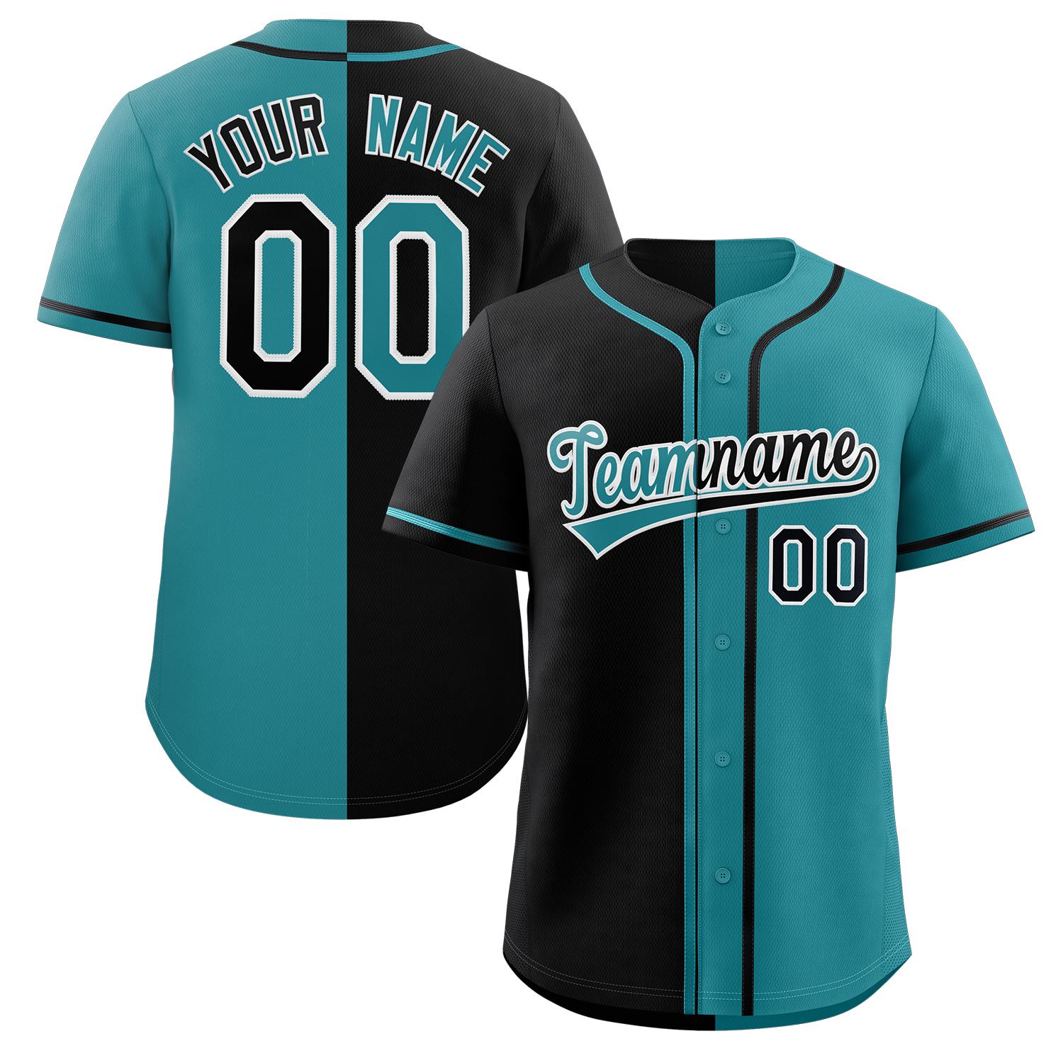 Custom Full Button Baseball Jersey Personalized Team Uniform Sports Split Shirts