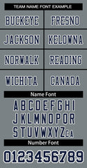 Custom Gray Navy-White Classic Style Authentic Football Jersey
