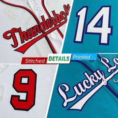 Custom Aqua Classic Style Authentic Pullover Baseball Jersey